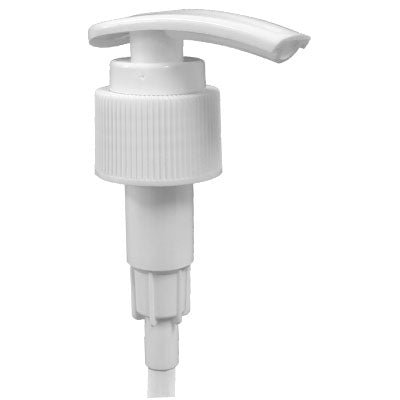 LIMITED PROMO | White Ribbed Lotion Pump 24/410 or 28/410 (700/Case)