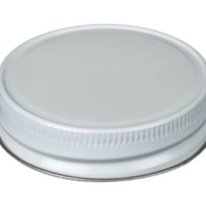 58/400 White Metal Cap SKU:BSC-084