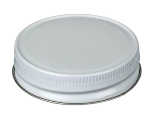 58/400 White Metal Cap SKU:BSC-084