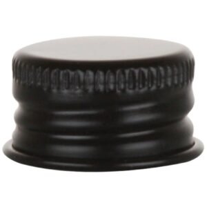 24/400 Black Metal Lined Cap SKU:BSC-112