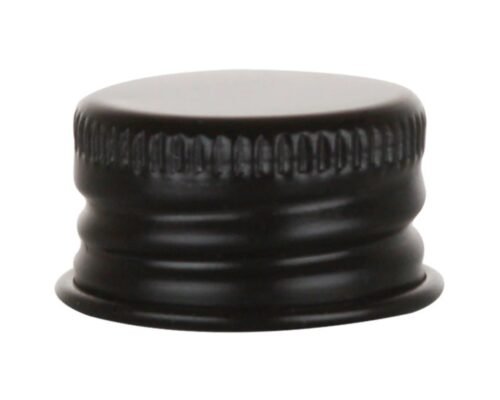 28/400 Black Metal Lined Cap SKU:BSC-113